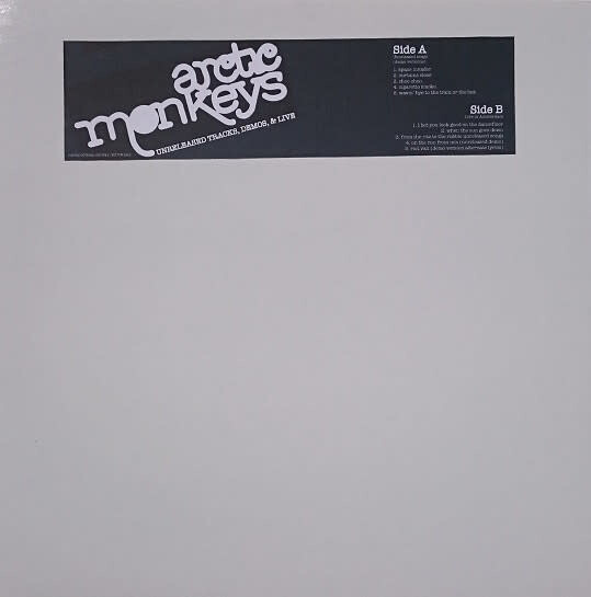 Arctic Monkeys – Unreleased Tracks, Demos, &amp; Live LP clear vinyl