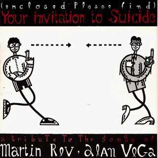 VARIOUS ARTISTS - INVITATION TO SUICIDE 7'' (A Tribute To The Songs Of Martin Rev & Alan Vega)
