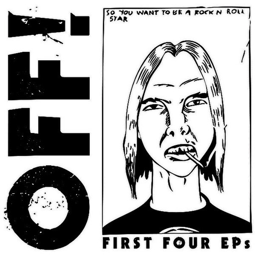 OFF! – First Four EPs LP transparent blue vinyl