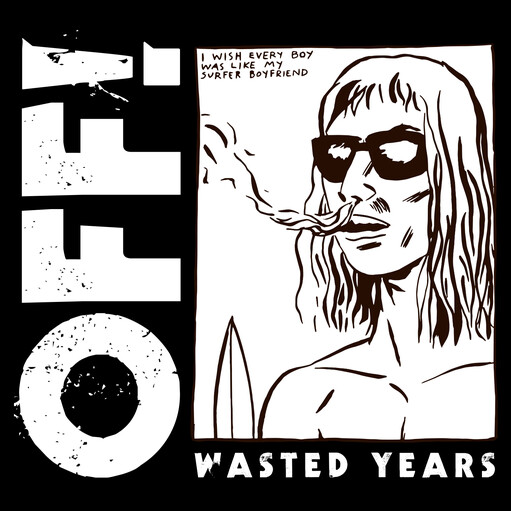 OFF! – Wasted Years LP translucent red vinyl
