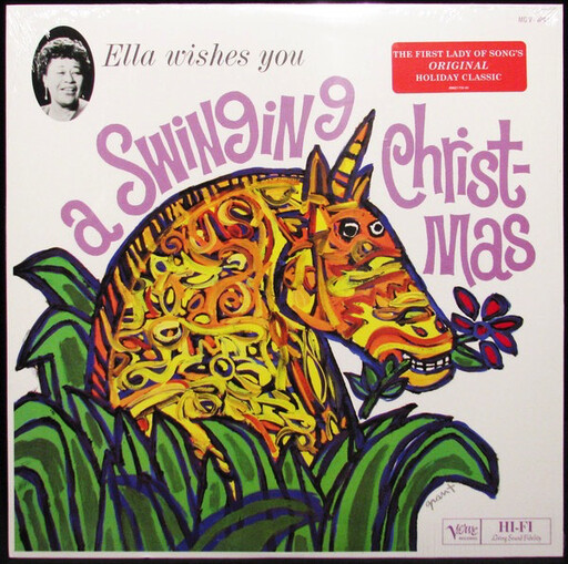Ella Fitzgerald – Ella Wishes You A Swinging Christmas LP