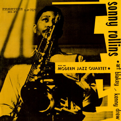 Sonny Rollins With The Modern Jazz Quartet, Art Blakey, Kenny Drew – Sonny Rollins With The Modern Jazz Quartet LP blue vinyl