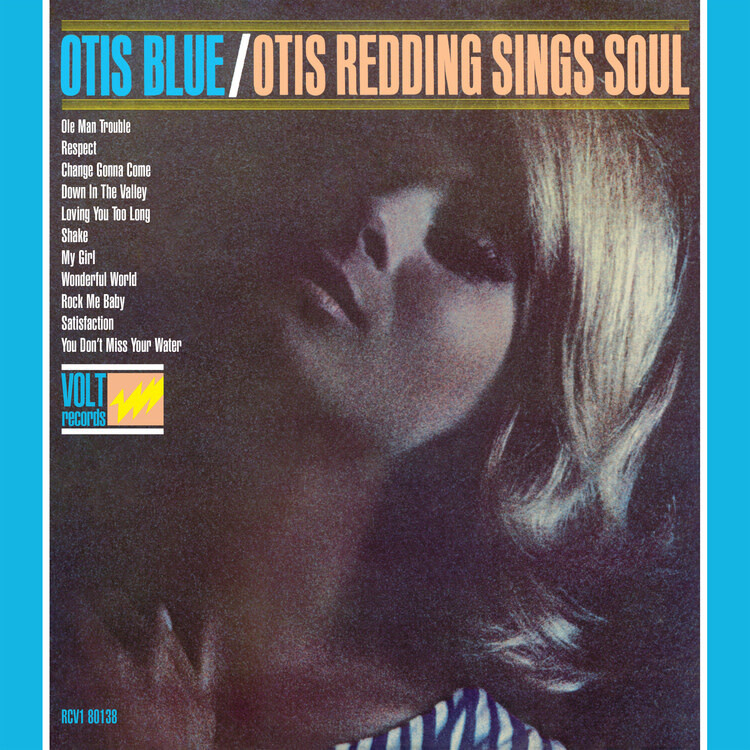Otis Redding – Otis Blue / Otis Redding Sings Soul LP mono crystal clear vinyl