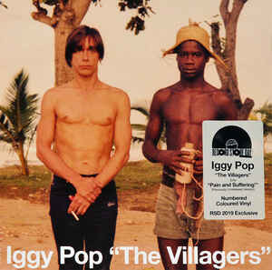 Iggy Pop	- The Villagers b/w Pain &amp; Suffering 7&quot; dark green vinyl*