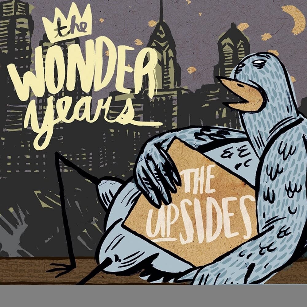Wonder Years – The Upsides LP clear with purple splatter vinyl