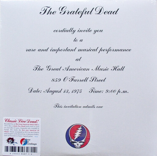 Grateful Dead ‎– One From The Vault LP