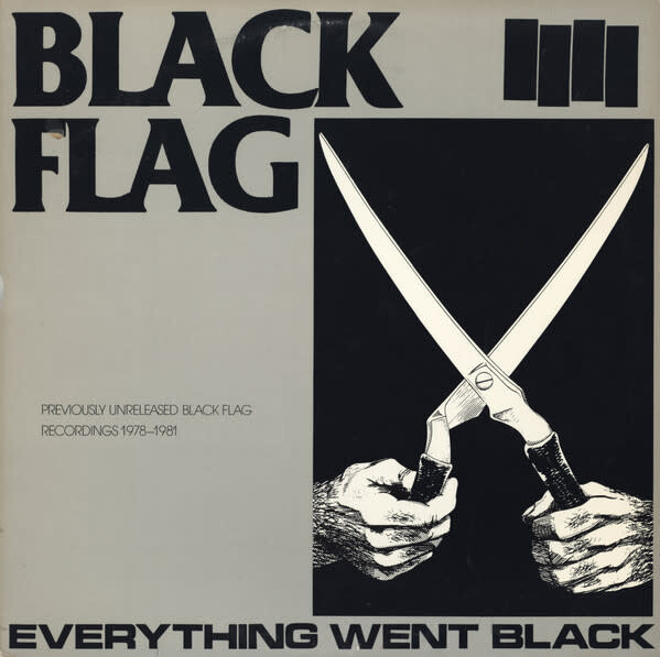 Black Flag – Everything Went Black LP