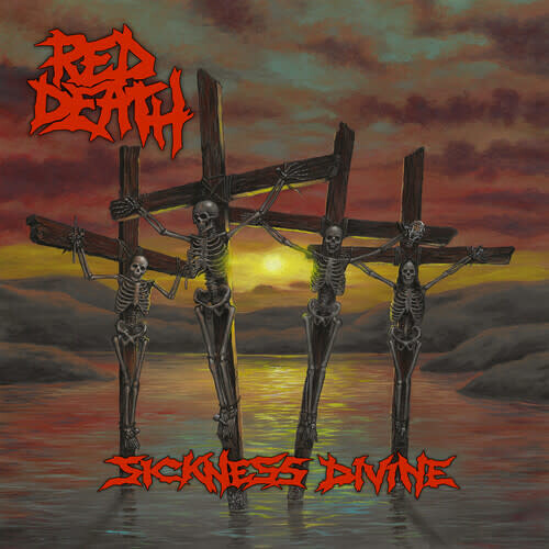 Red Death - Sickness Divine LP red vinyl