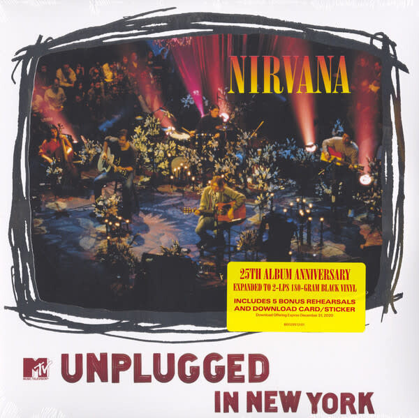 Nirvana ‎– MTV Unplugged In New York LP 25th anniversary edition