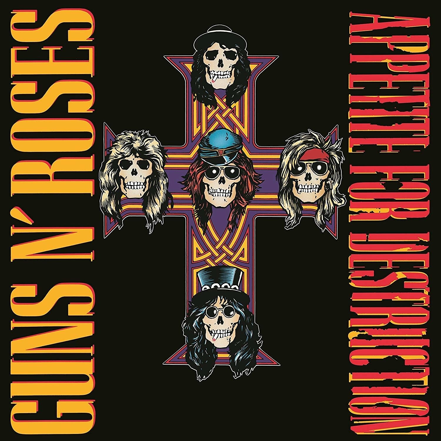 Guns N&#39; Roses ‎– Appetite For Destruction LP
