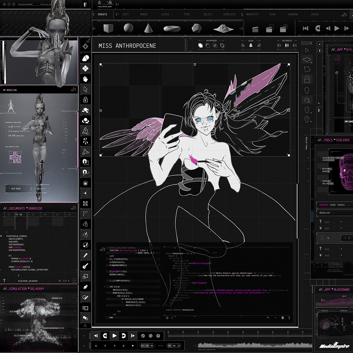 Grimes – Miss Anthropocene LP