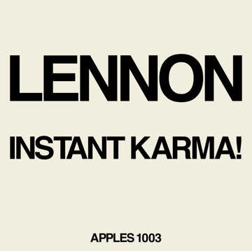 Lennon / Ono with the Plastic Ono Band – Instant Karma! (2020 Ultimate Mixes) 7&quot;
