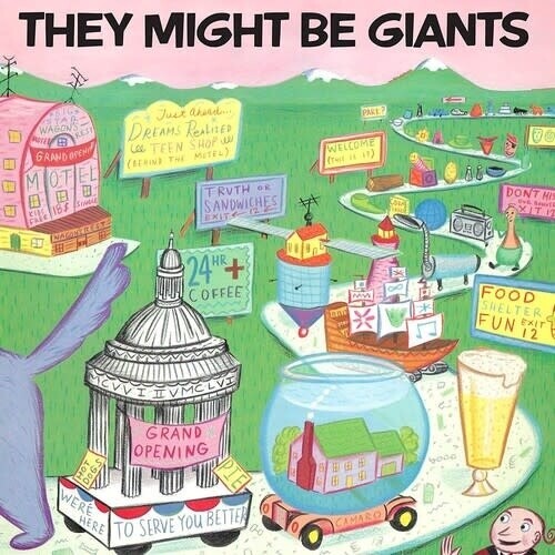 They Might Be Giants ‎– They Might Be Giants LP opaque pink vinyl
