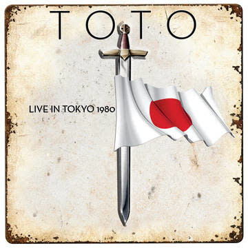 Toto ‎– Live In Tokyo 1980 12&quot; red vinyl*