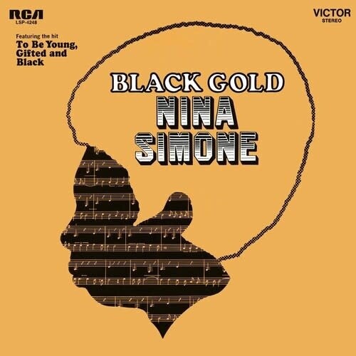Nina Simone ‎– Black Gold LP black &amp; gold marble vinyl
