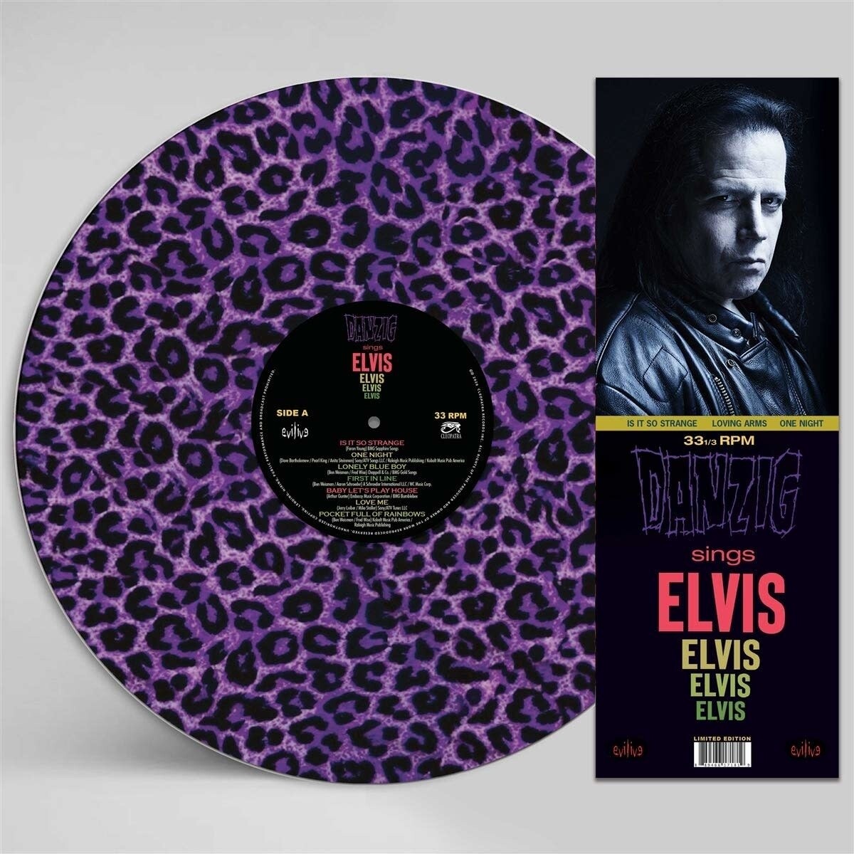 Danzig ‎– Sings Elvis LP picture disc