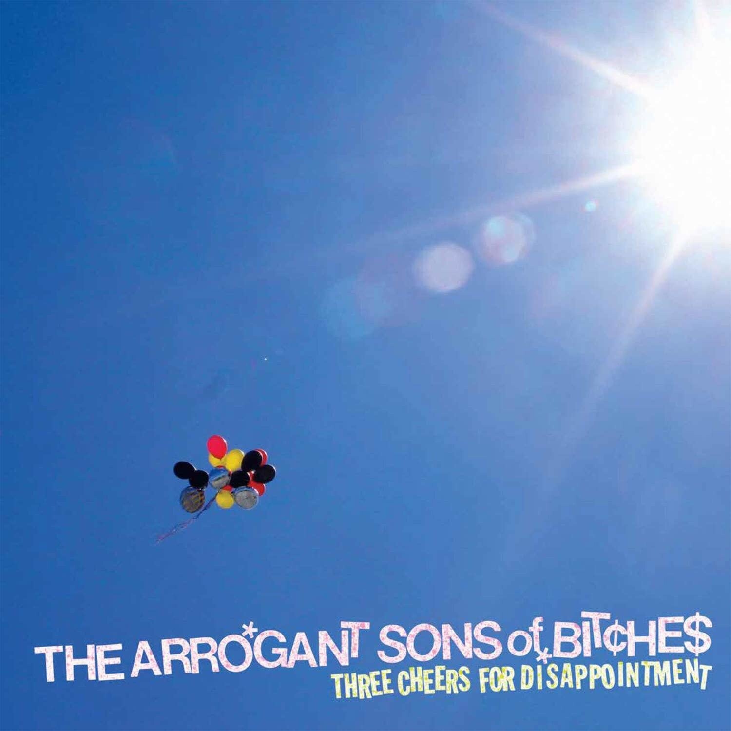 Arrogant Sons of Bitches ‎– Three Cheers For Disappointment LP red vinyl