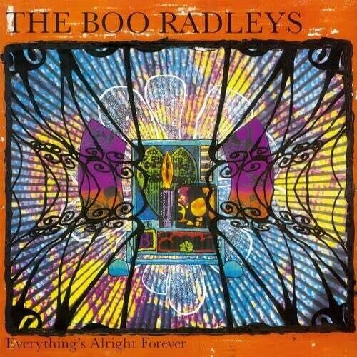 Boo Radleys ‎– Everything&#39;s Alright Forever LP translucent orange vinyl