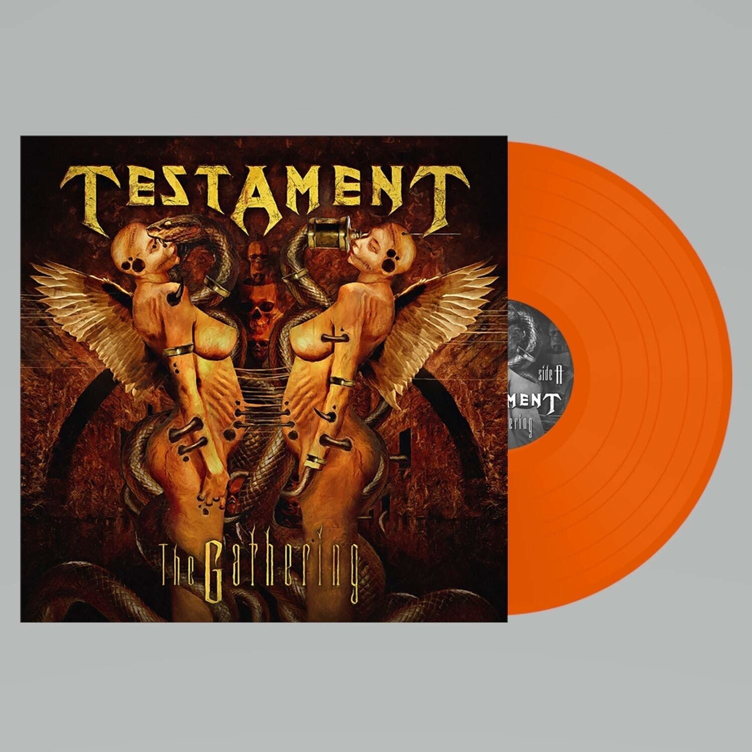 Testament ‎– The Gathering LP orange vinyl