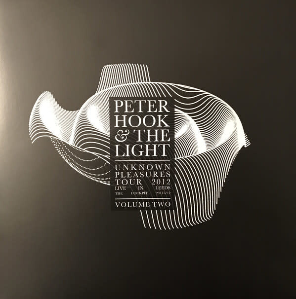 Peter Hook &amp; the Light ‎– Unknown Pleasures Tour 2012 Live In Leeds Volume Three LP clear vinyl