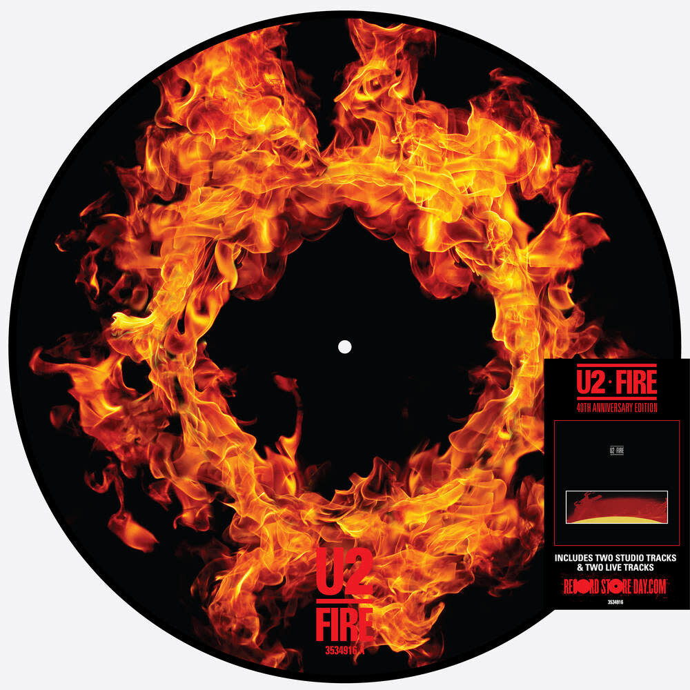 U2 – Fire 12&quot; vinyl picture disc*