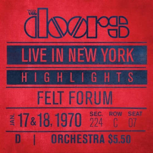 Doors ‎– Live In New York LP