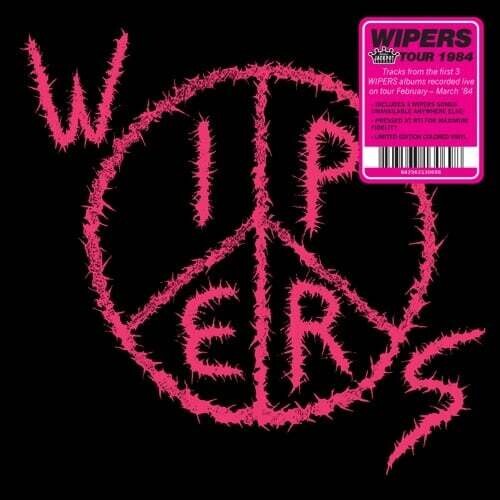 Wipers ‎– Tour 1984 LP pink vinyl