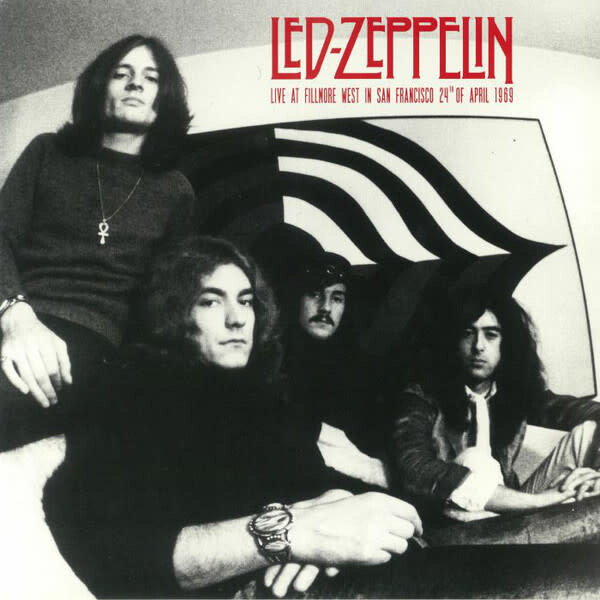 Led Zeppelin ‎– Live At Fillmore West In San Francisco 24th Of April 1969 LP