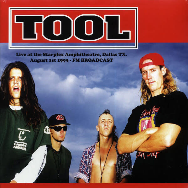 Tool – Live At The Starplex Amphitheatre, Dallas, TX. August 1st 1993 - FM Broadcast LP red vinyl