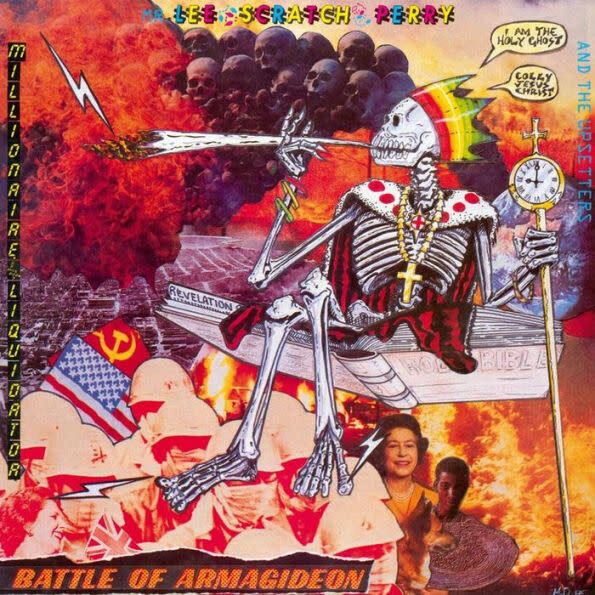 Mr. Lee &#39;Scratch&#39; Perry And The Upsetters ‎– Battle Of Armagideon (Millionaire Liquidator) LP