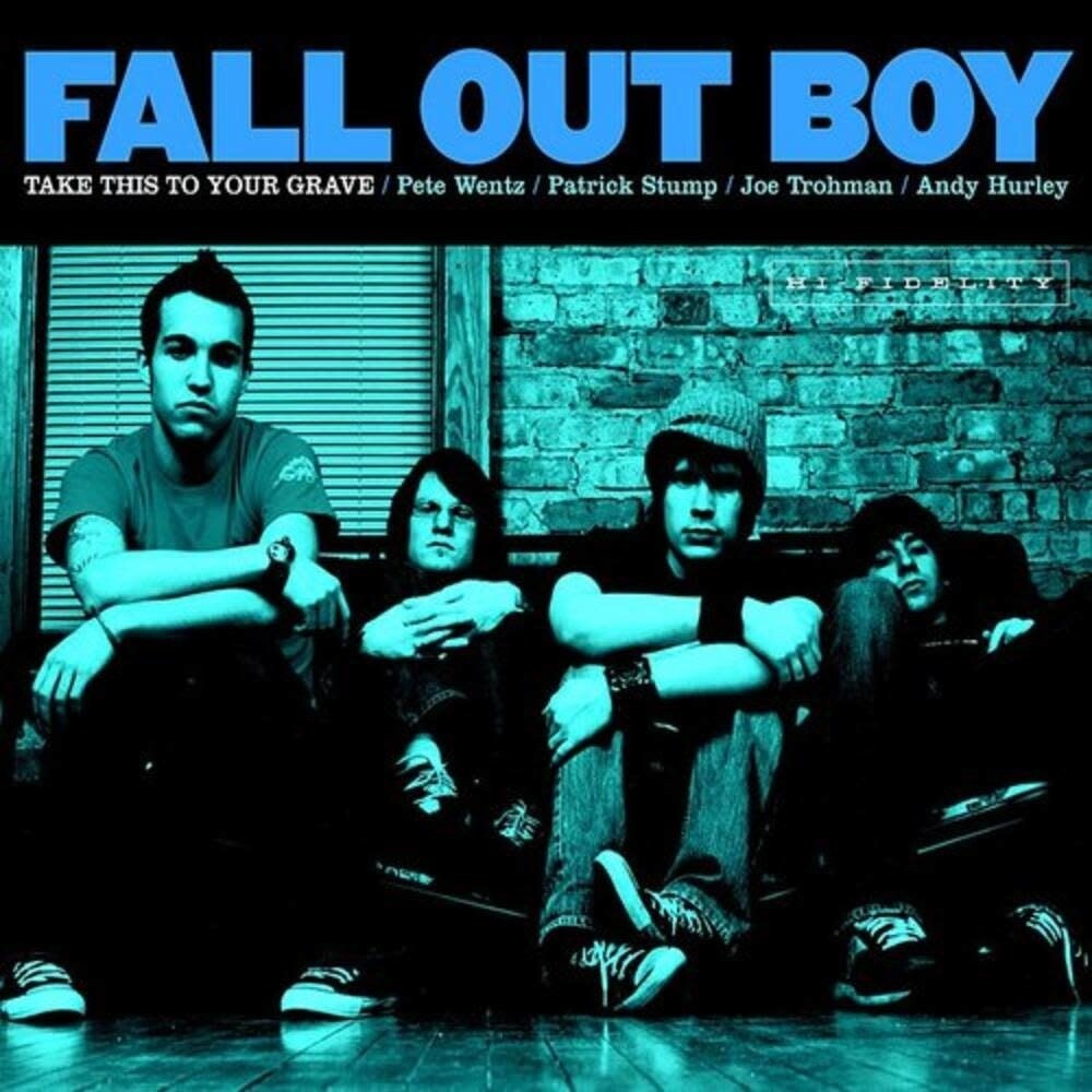 Fall Out Boy ‎– Take This To Your Grave LP silver vinyl