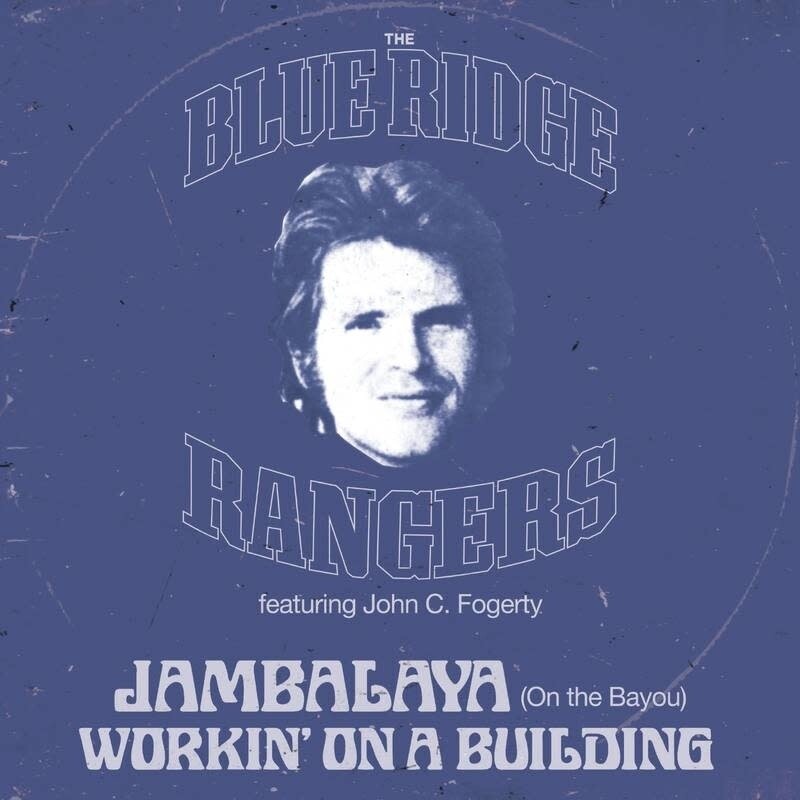 Blue Ridge Rangers Featuring John C. Fogerty – Jambalaya (On The Bayou) / Hearts Of Stone EP 12&quot; blue*