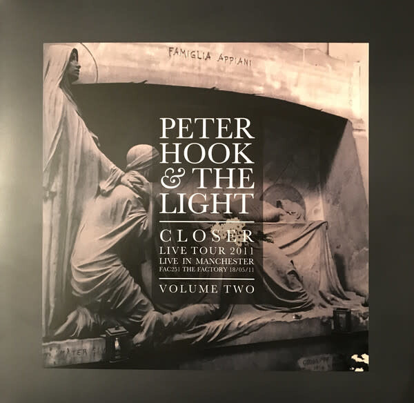 Peter Hook &amp; the Light ‎– Closer Live Tour 2011 Live In Manchester Volume Two LP grey vinyl
