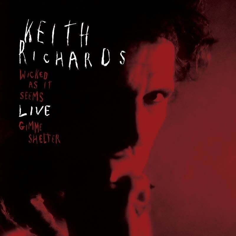 Keith Richards ‎– Wicked As It Seems Live 7&quot; red vinyl