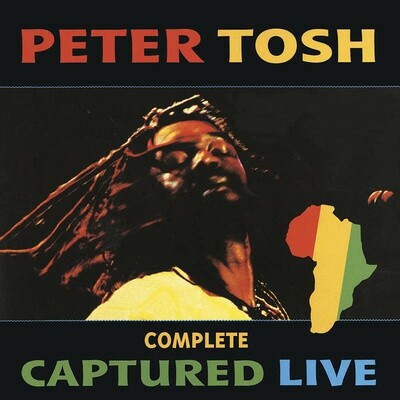Peter Tosh – Complete Captured Live LP marbled vinyl*