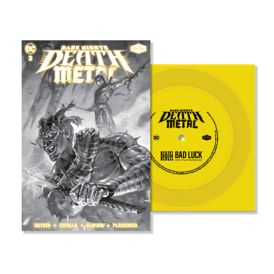 Denzel Curry - Dark Nights: Death Metal # 3 Soundtrack 7&quot; flexi disc