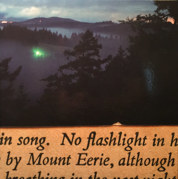 Mount Eerie ‎– No Flashlight LP white vinyl