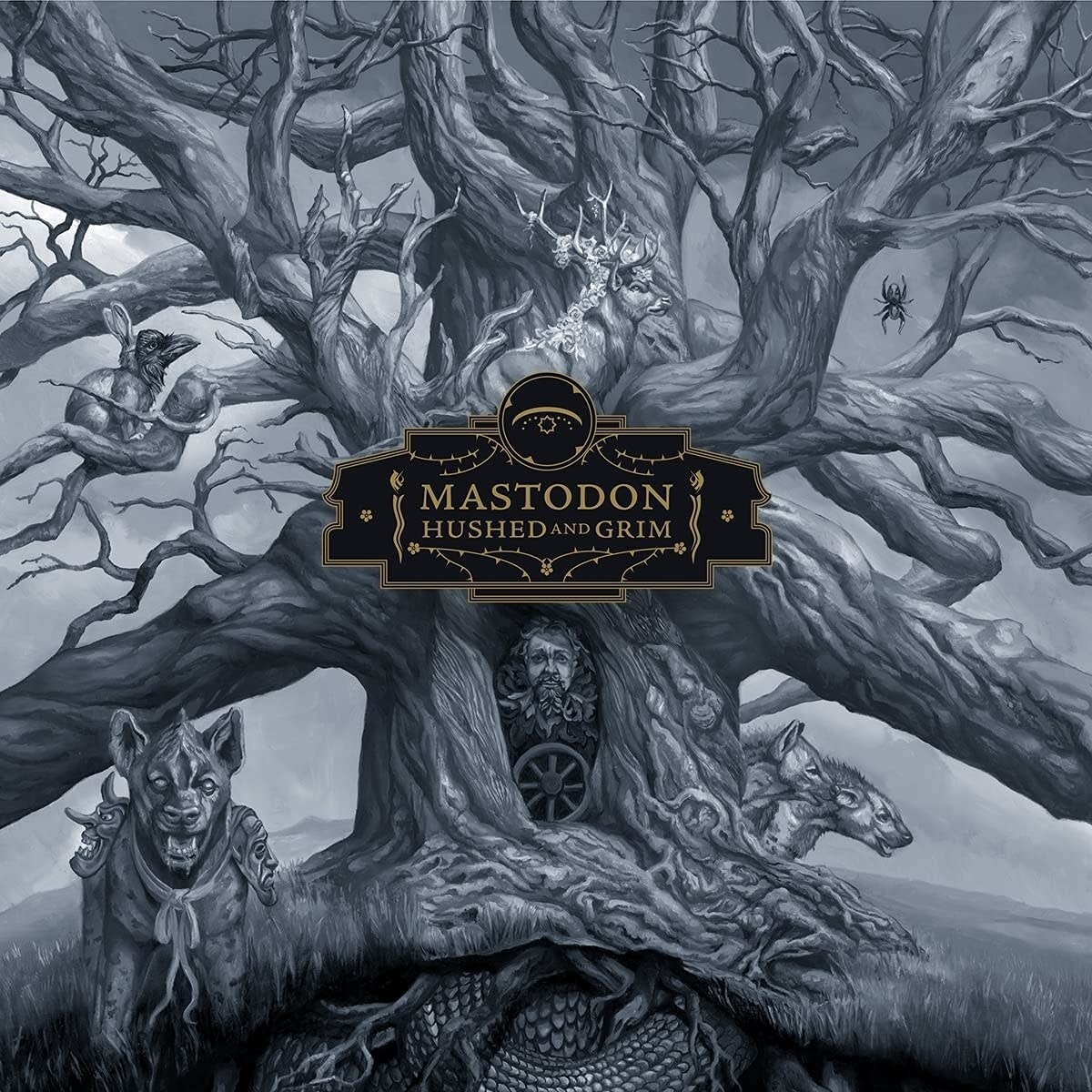Mastodon – Hushed And Grim LP clear vinyl