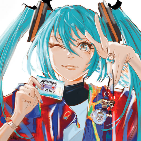Anamanaguchi ‎– Miku LP teal vinyl
