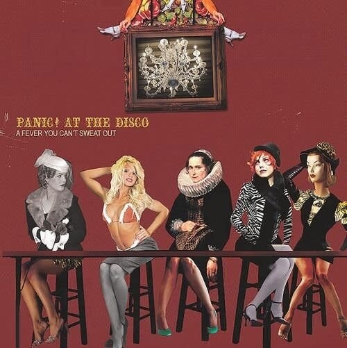Panic! At The Disco – A Fever You Can&#39;t Sweat Out LP silver vinyl