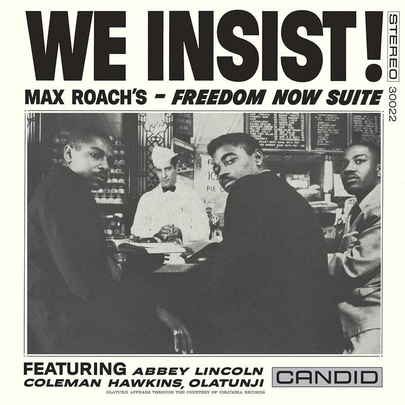 Max Roach – We Insist! Max Roach&#39;s Freedom Now Suite LP clear vinyl