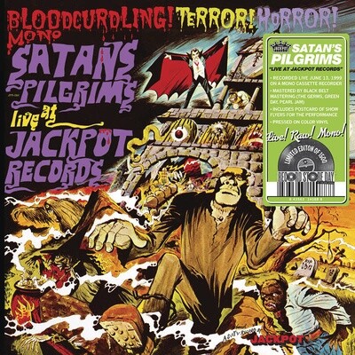 Satan&#39;s Pilgrims – Live at Jackpot Records LP green vinyl*