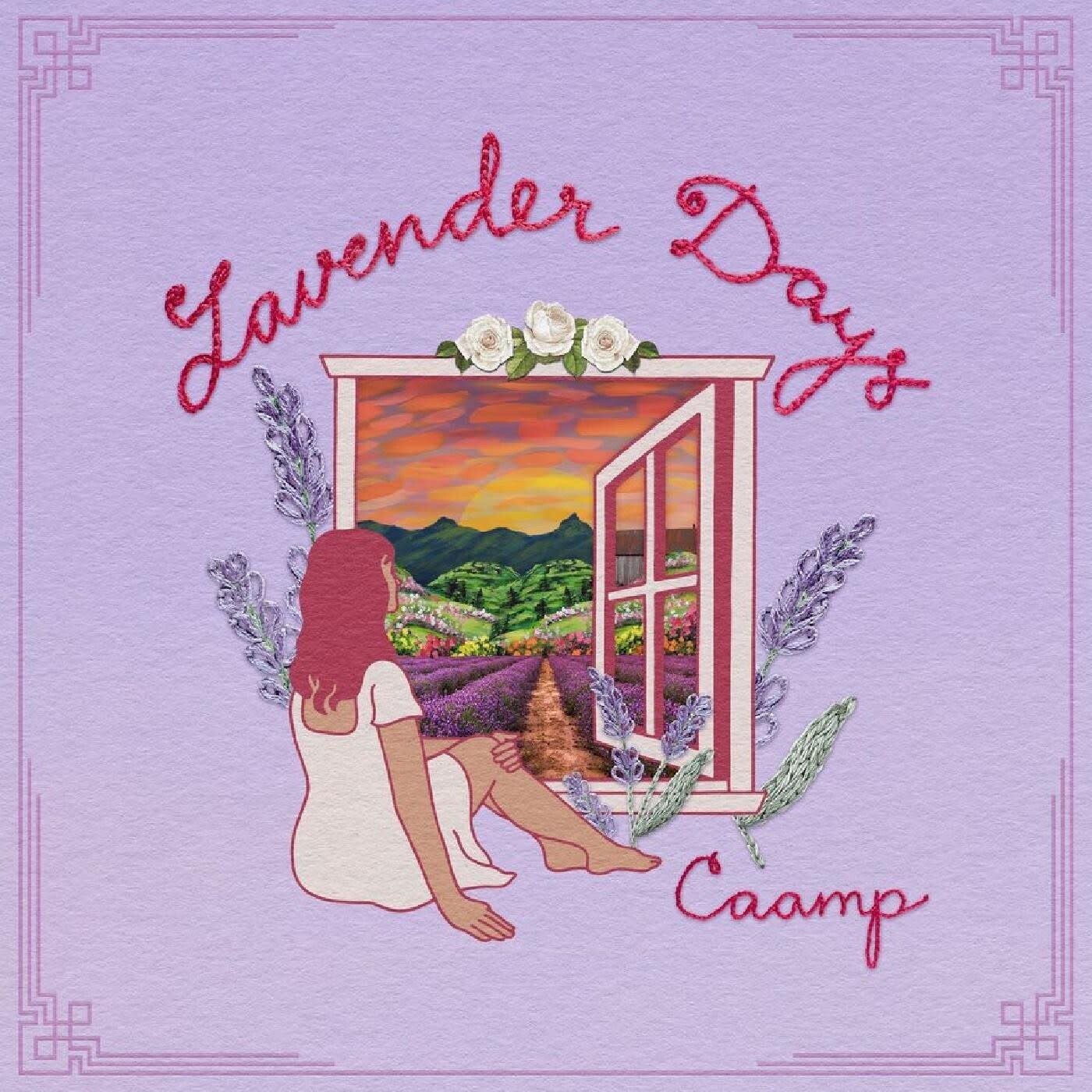 Caamp – Lavender Days LP orchid &amp; tangerine vinyl