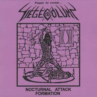 Siege Column – Nuclear Attack Formation / Secret Forces Of The Pentagram LP purple vinyl*