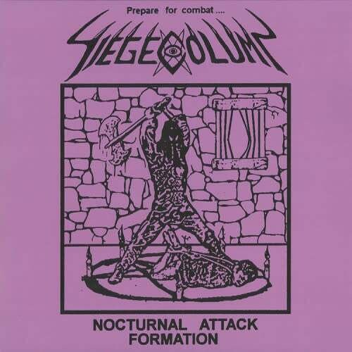 Siege Column – Nocturnal Attack Formation / Secret Forces Of The Pentagram LP purple*