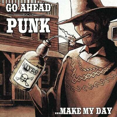 Various – Go Ahead Punk ... Make My Day LP orange splatter vinyl*
