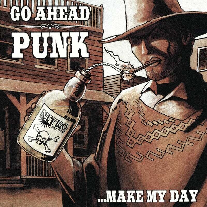Various – Go Ahead Punk ... Make My Day LP orange splatter vinyl*
