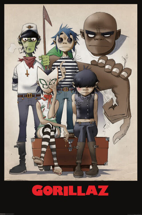 Gorillaz - Family Portrait poster