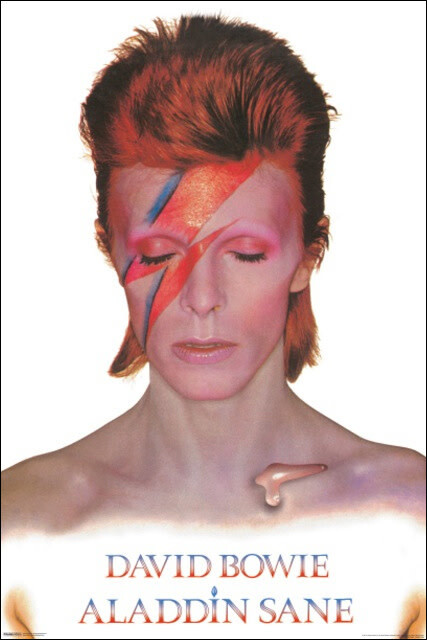 David Bowie - Aladdin Sane poster