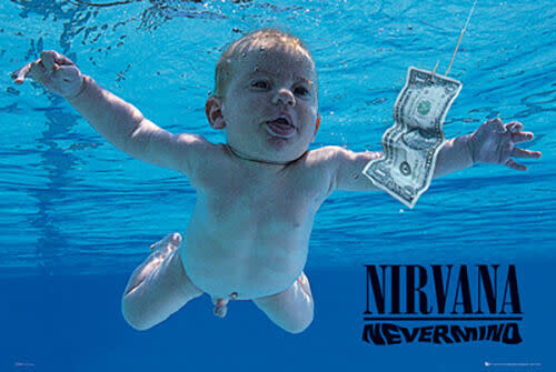 Nirvana - Nevermind horizontal poster